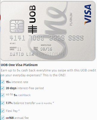 UOB One Credit Cards