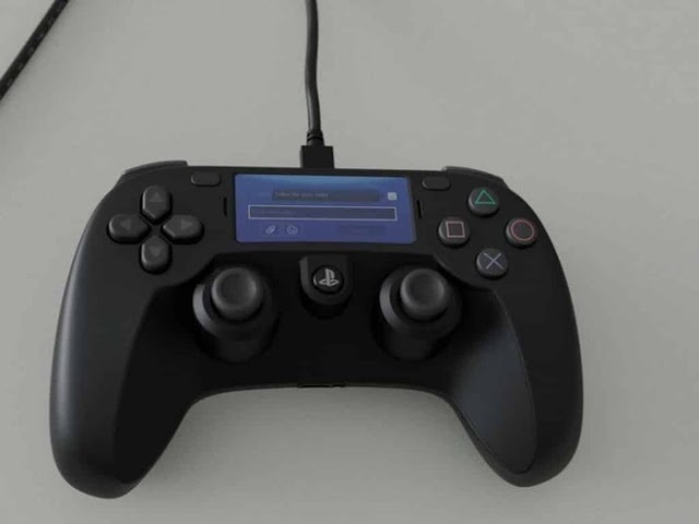 PlayStation 5: controle DualShock 5 aparece em primeiras imagens com tela touch