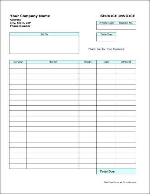 free professional services invoice template free service invoice template