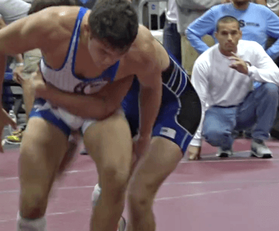 Wrestling Bulge Grab