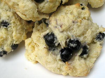 blueberry cottage cheese scones