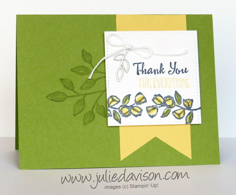 Julie's Stamping Spot Stampin' Up! Project Ideas by Julie Davison