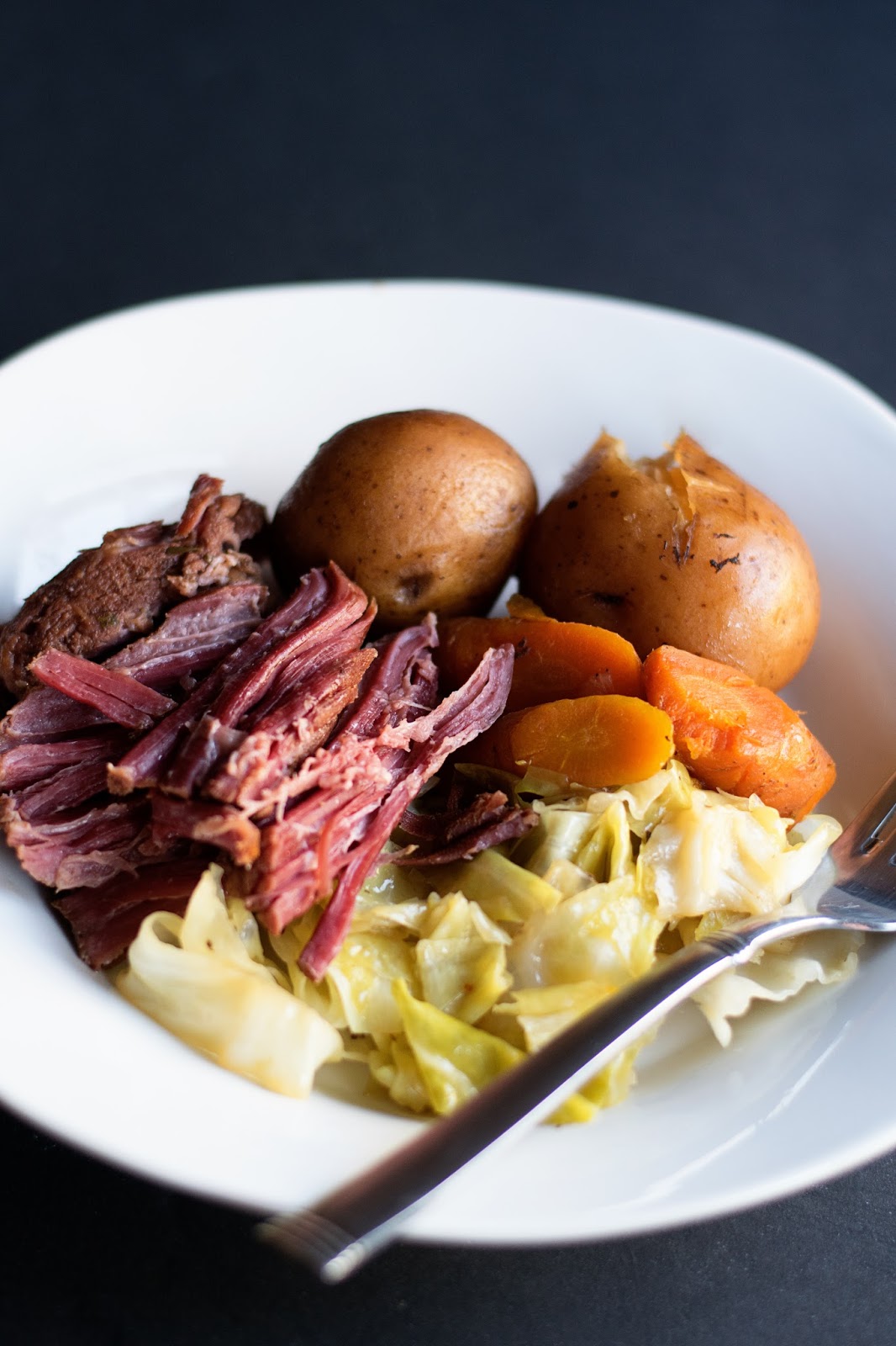 Crock Pot Corned Beef and Cabbage Recipe - The Kitchen Wife