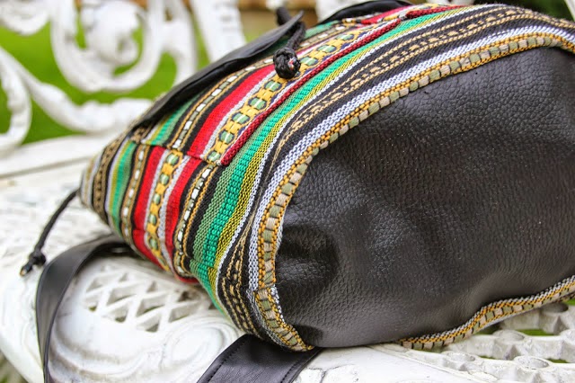 DIY Tutorial: Bolso Mochila muy fácil. Blog diy y blog costura.