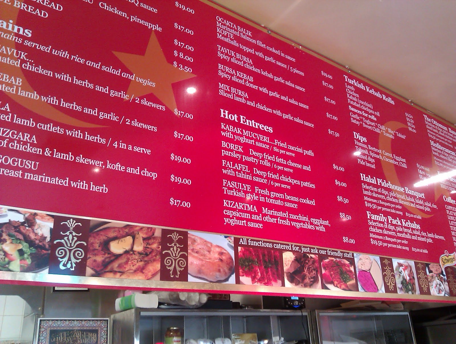 Culinary Comments Turkish Halal Pide House, Yarralumla ACT