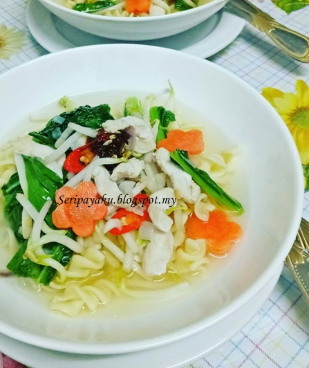 My Kuali Spiral Pasta Sup
