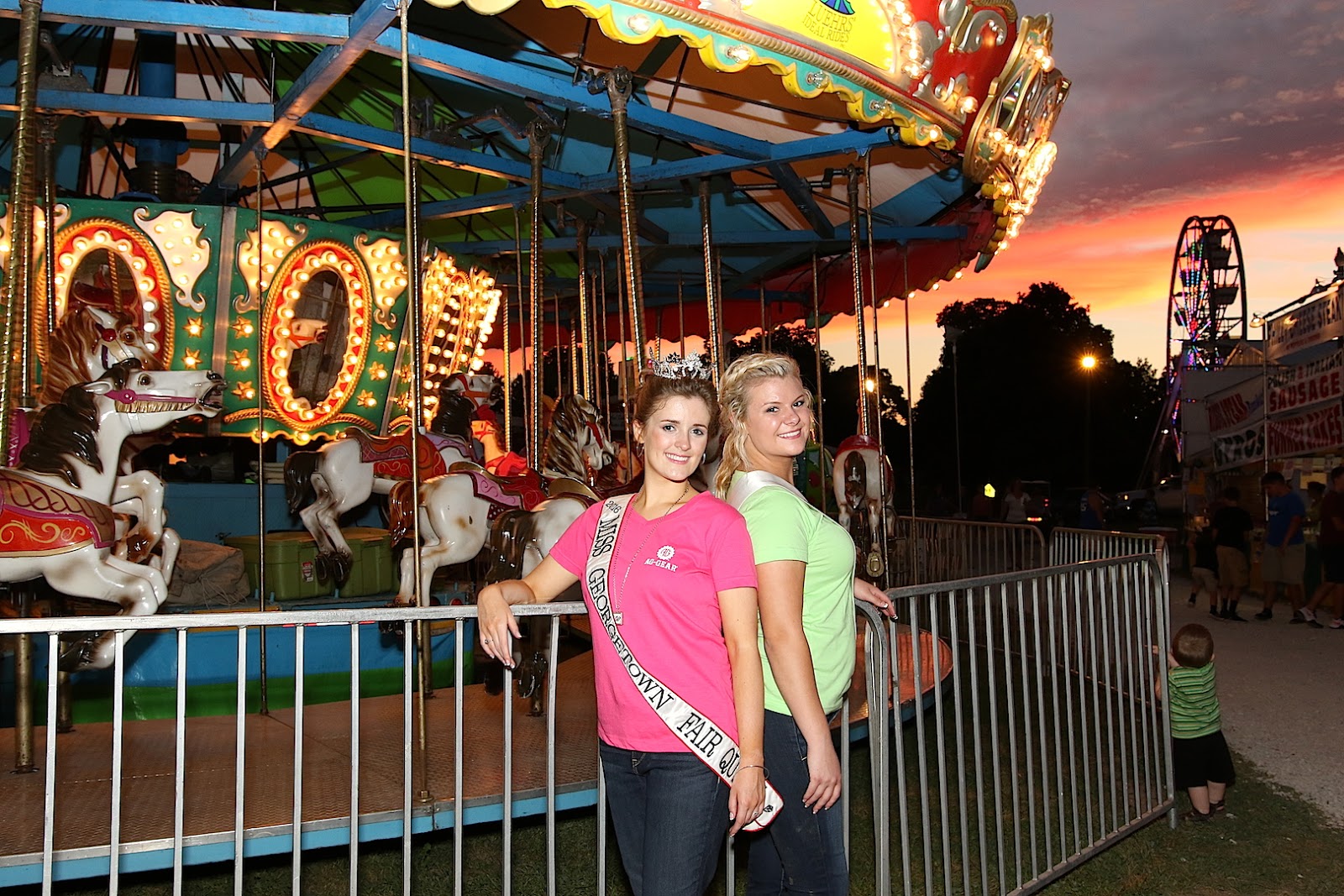 Josh and Joe Travels 2016 Fair Queen Sarah Sigmon Saturday