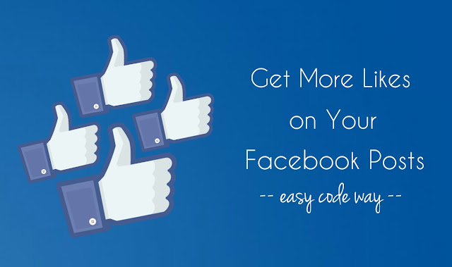 Get more likes on Facebook posts