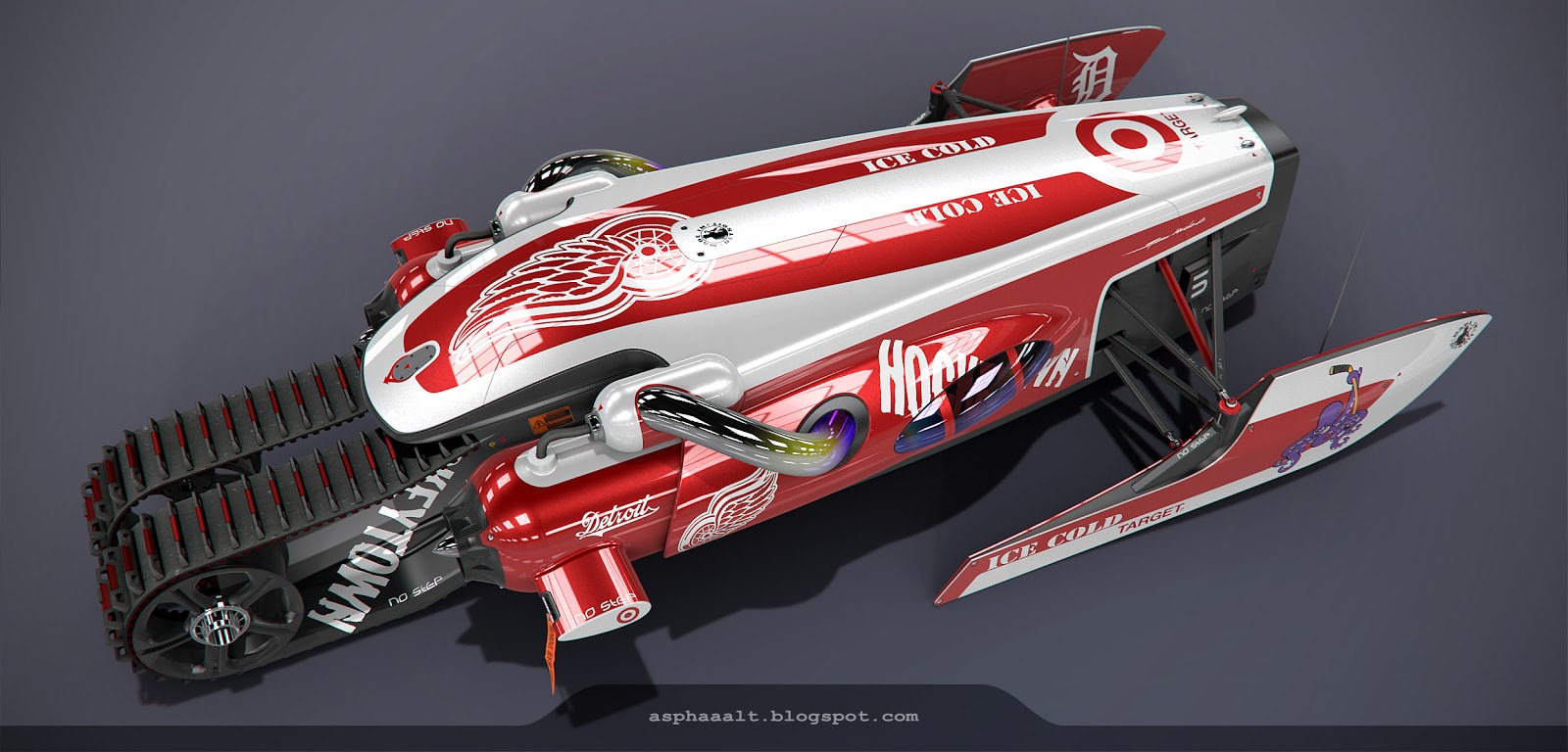 ASPHAAALT Ultimate Motor City ice machine