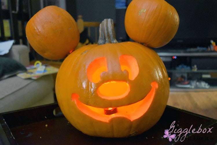 Mickey Mouse jackolantern Gigglebox Tells it Like it is Mickey Mouse jackolantern Gigglebox Tells it Like it is