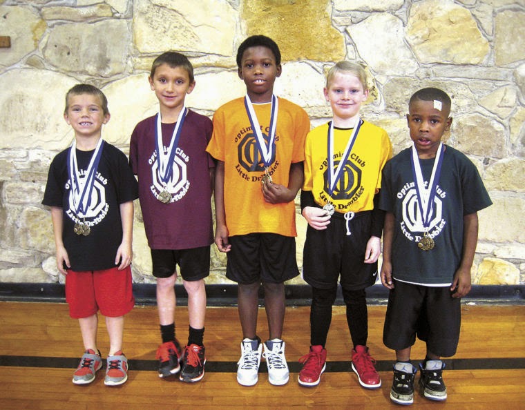 Experience Optimism Little Dribblers show off their basketball skills