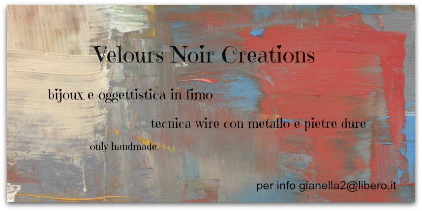Velours Noir Creations Creazioni Handmade in Fimo