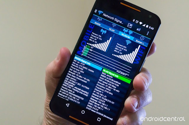 تطبيق رائع لزيادة سرعة و كفاءة شبكات الواي فاي التي تتصل بها Network Signal Info Pro 