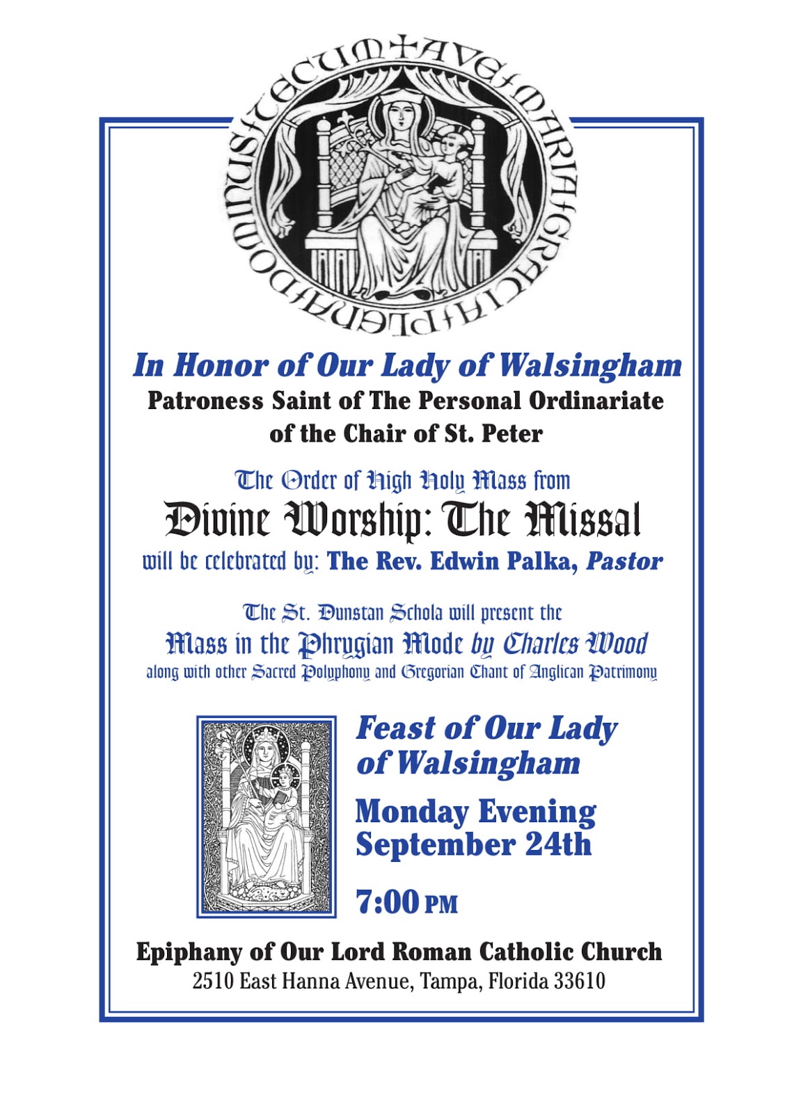 New Liturgical Movement Ordinariate Rite Masses For Our