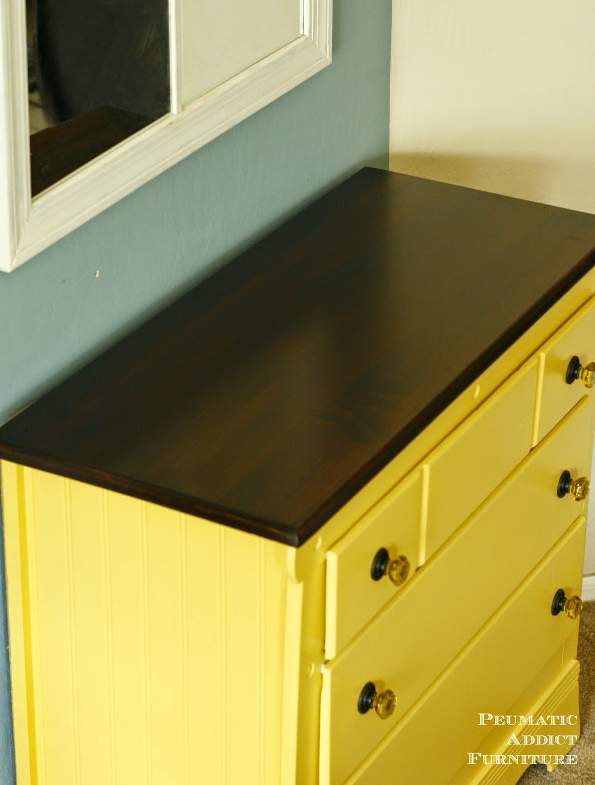 Vintage Yellow Dresser Pneumatic Addict