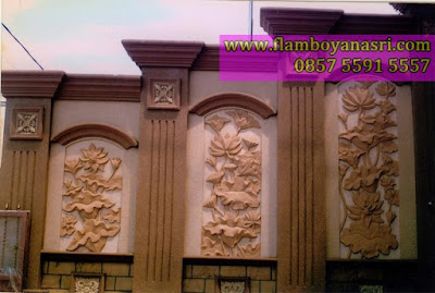 Tukang Taman surabaya Relief 3D Seni Painting Dinding