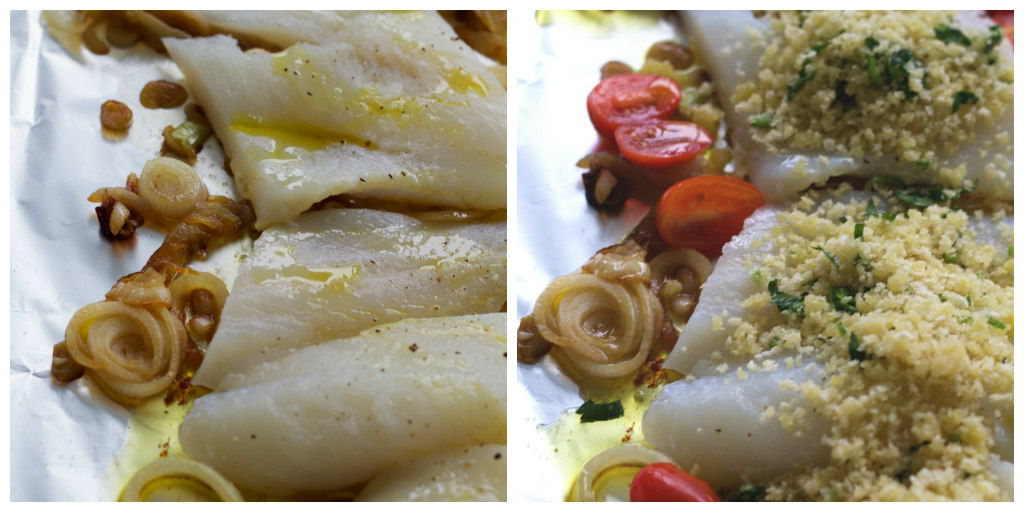 Baked Cod with Caramelized Onions and Cherry TomatoesBaccalà al Forno Savoring Italy