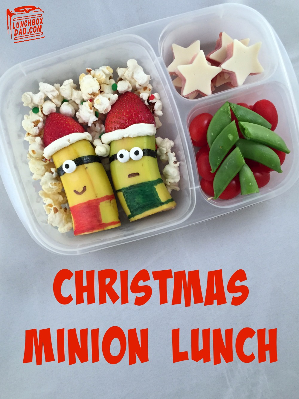Christmas Minions Lunch Despicable Me