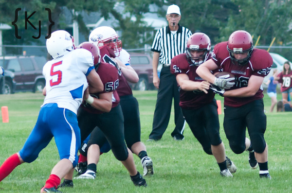 {Football against Pequot Lakes | Staples Motley, MN Sports Photography