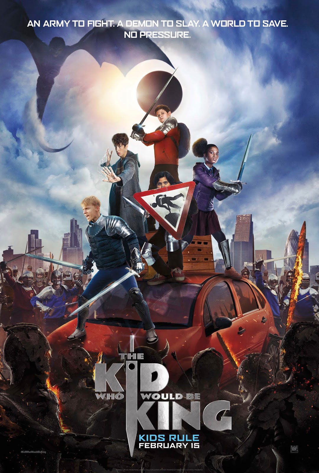 BRAND NEW POSTER RELEASED FOR THE KID WHO WOULD BE KING BRAND NEW POSTER RELEASED FOR THE KID WHO WOULD BE KING
