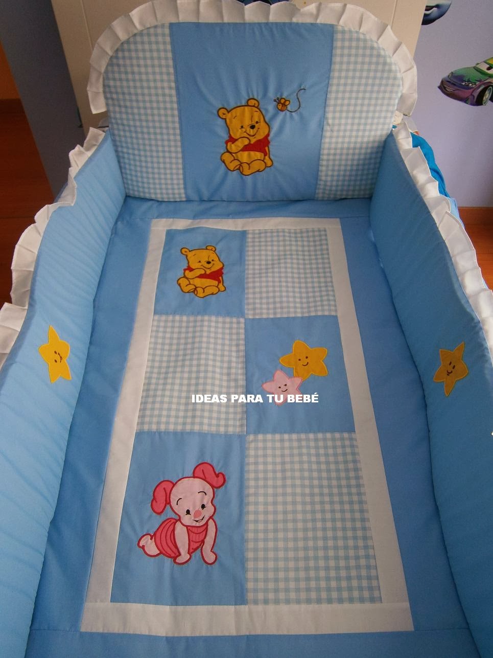 IDEAS PARA TU BEBE: JUEGO DE CUNA BABY POOH Y PIGLET