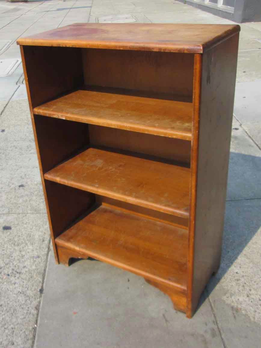 UHURU FURNITURE & COLLECTIBLES: SOLD Small Wood Bookcase - $45