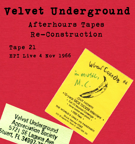 The Velvet Underground Bootlegs The Velvet Underground Afterhours