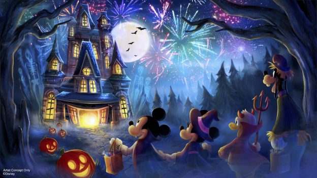Mickey S Not So Scary Halloween Party 新しい花火のショーに変わります