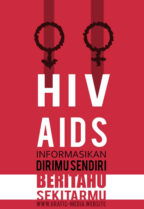 12 Contoh Poster Dan Slogan Hiv Aids Kreatif Siap Ujian