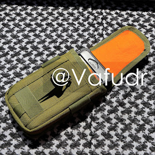 Tactical Molle Phone Card Carrier Pouch in Army green color