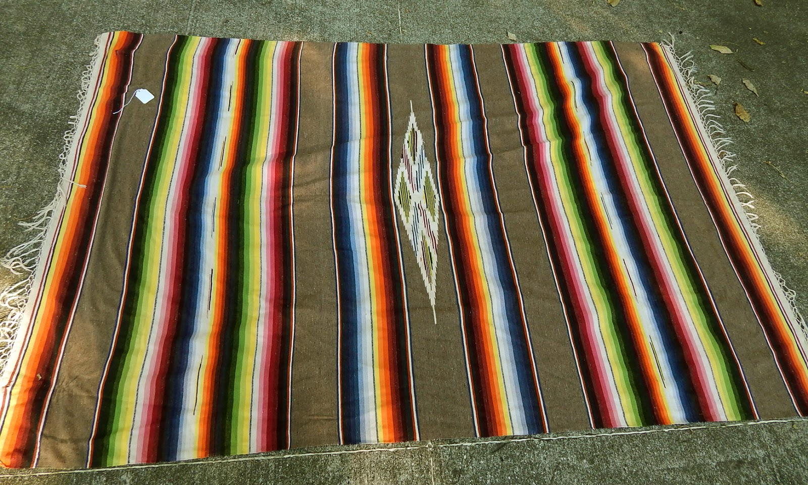 Saturdays Vintage Finds Vintage Finds Mexican Sarape Saltillo Blankets