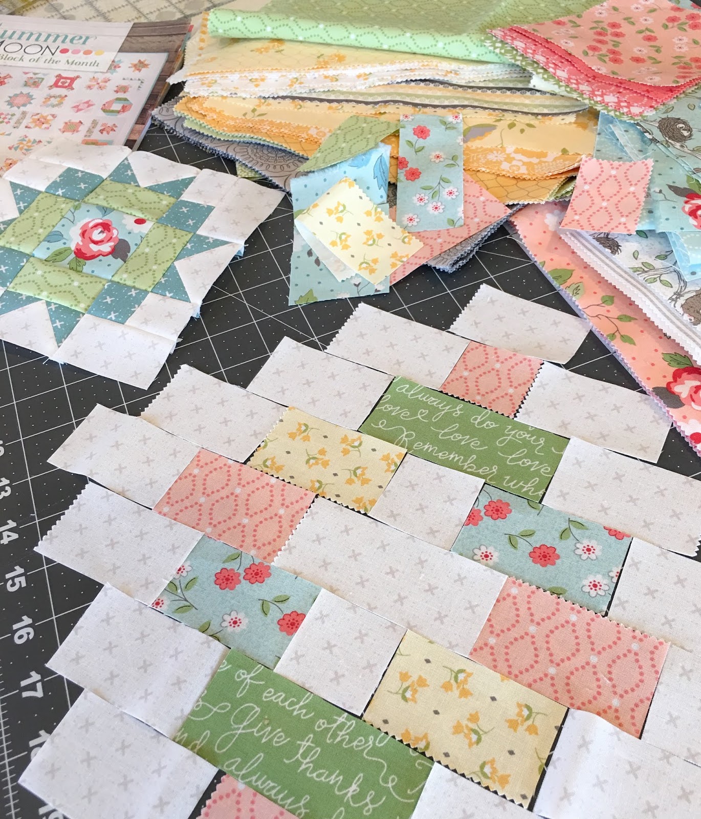Carried Away Quilting Summer Moon Quilt Along Will you join me?