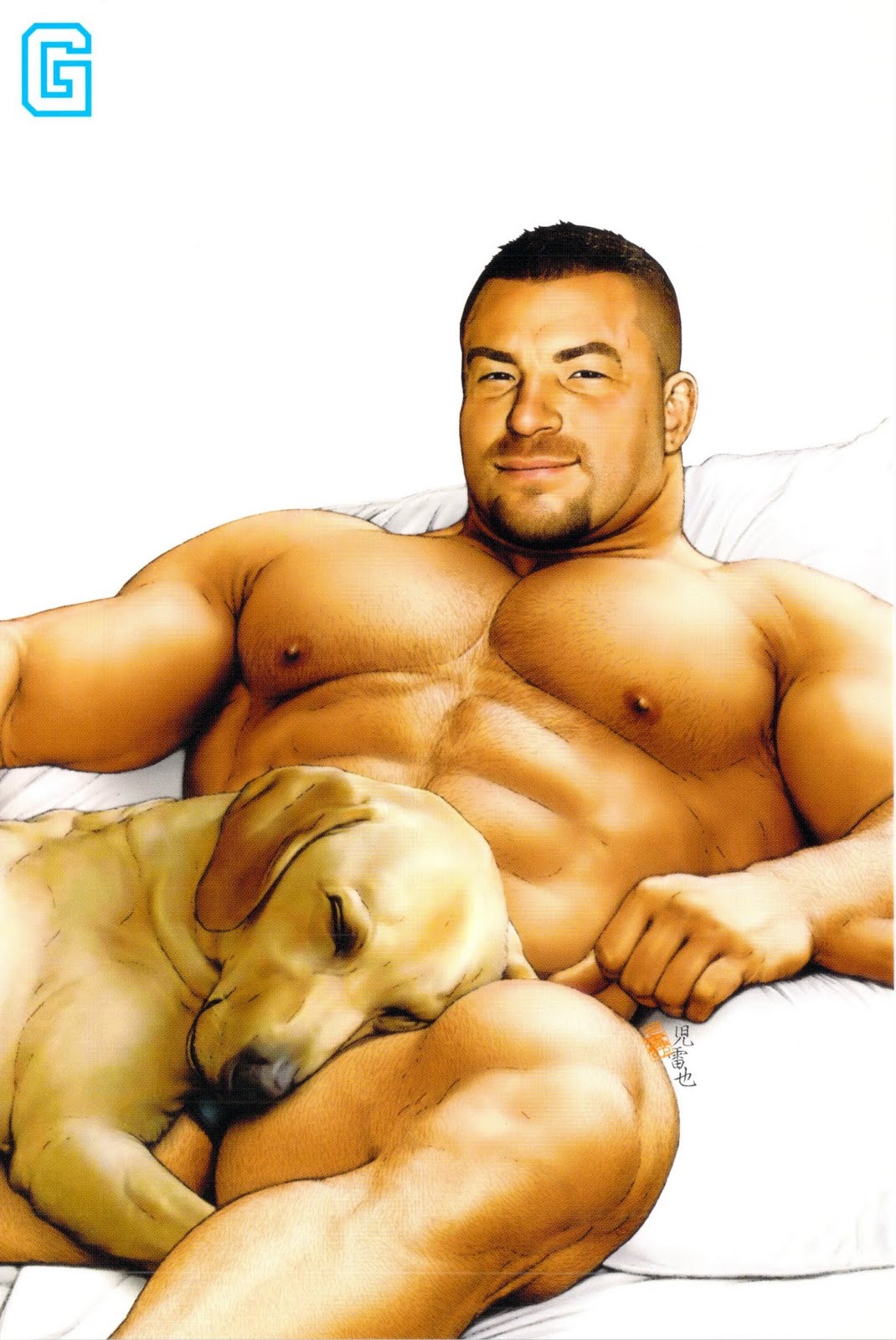 Muscle for Men: G-Men magazine