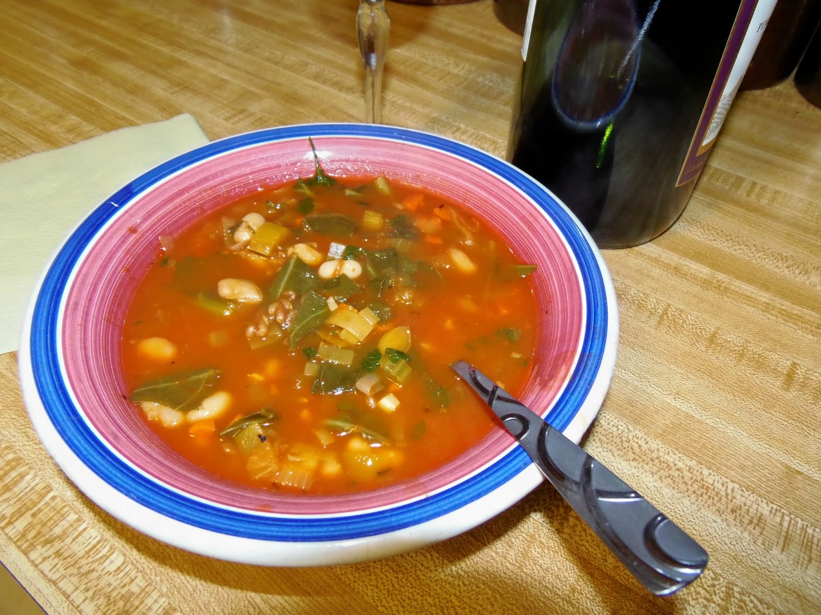 Glo's Kitchen Smoky Vegetable & Wheat Berry Soup