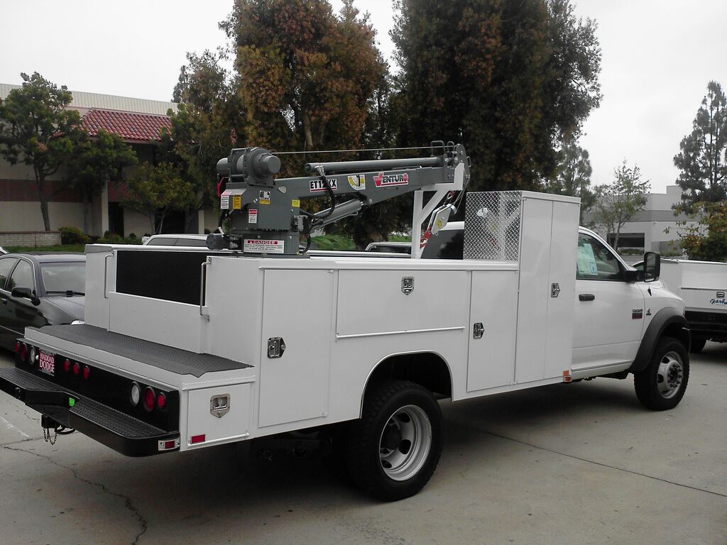 Harbor Crane Body with Venturo Electric ET12KX Crane Ready For Work