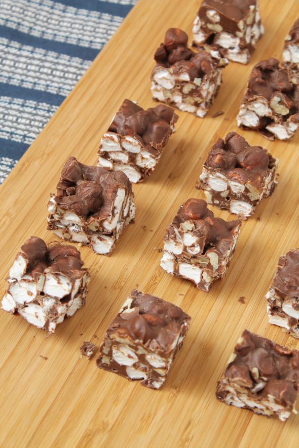 Rocky Road Recipe from WhatchaMakinNow.com