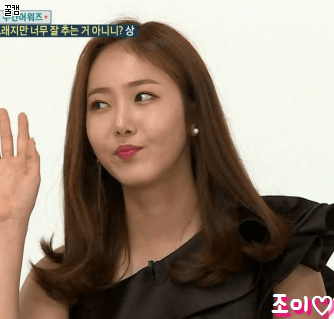 오늘자 주간아이돌 여친 신비랑 트와이스 다혀니.gif | 인스티즈