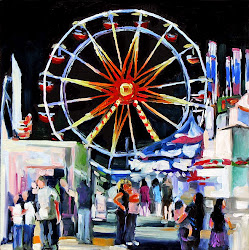 ferris wheel painting ride moment