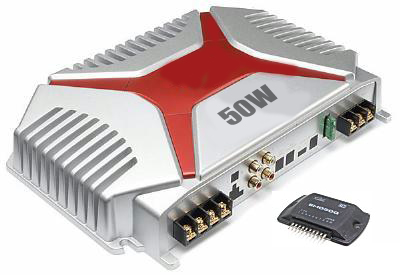 50W car audio amplifier schematic circuits - Electronic Circuit