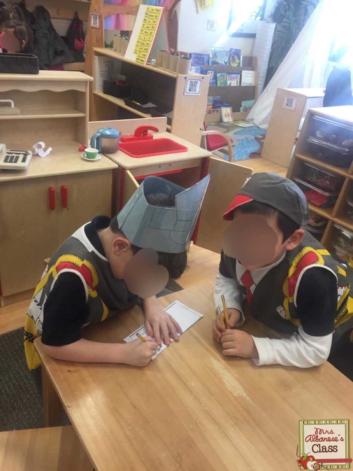 Weekly Wrap Up...Post Office, QR Codes and Hearts! Mrs. Albanese's