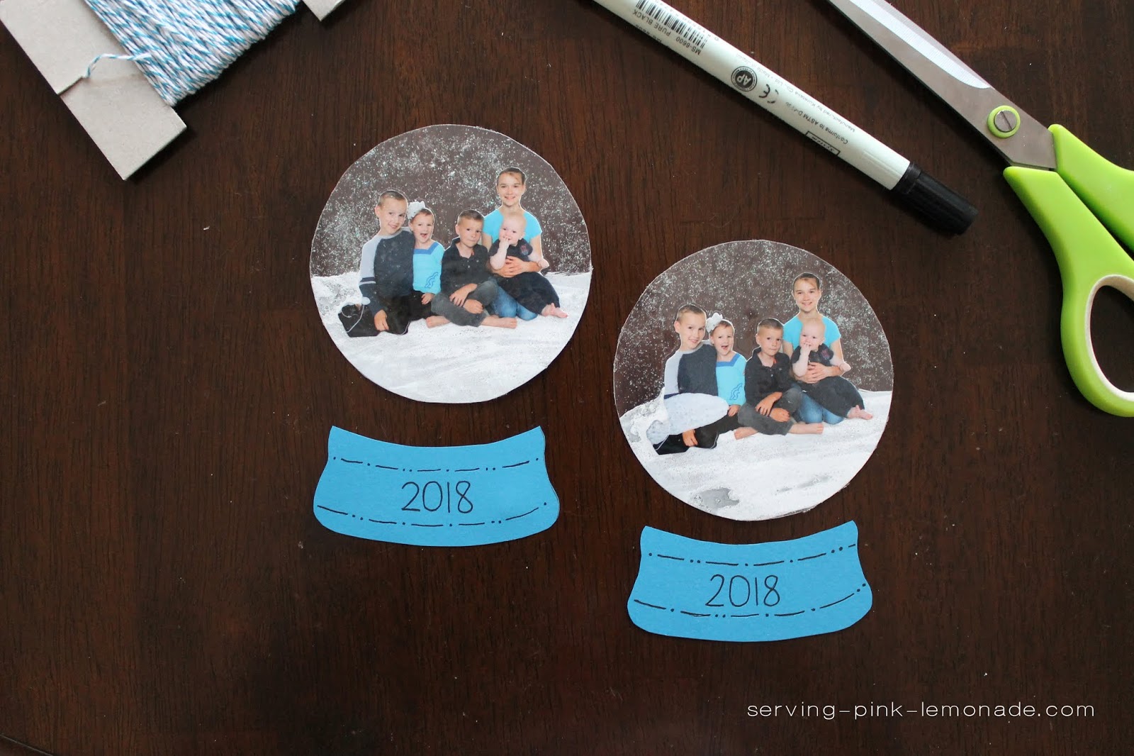 Snow Globe Cup Ornaments - Crafty Morning