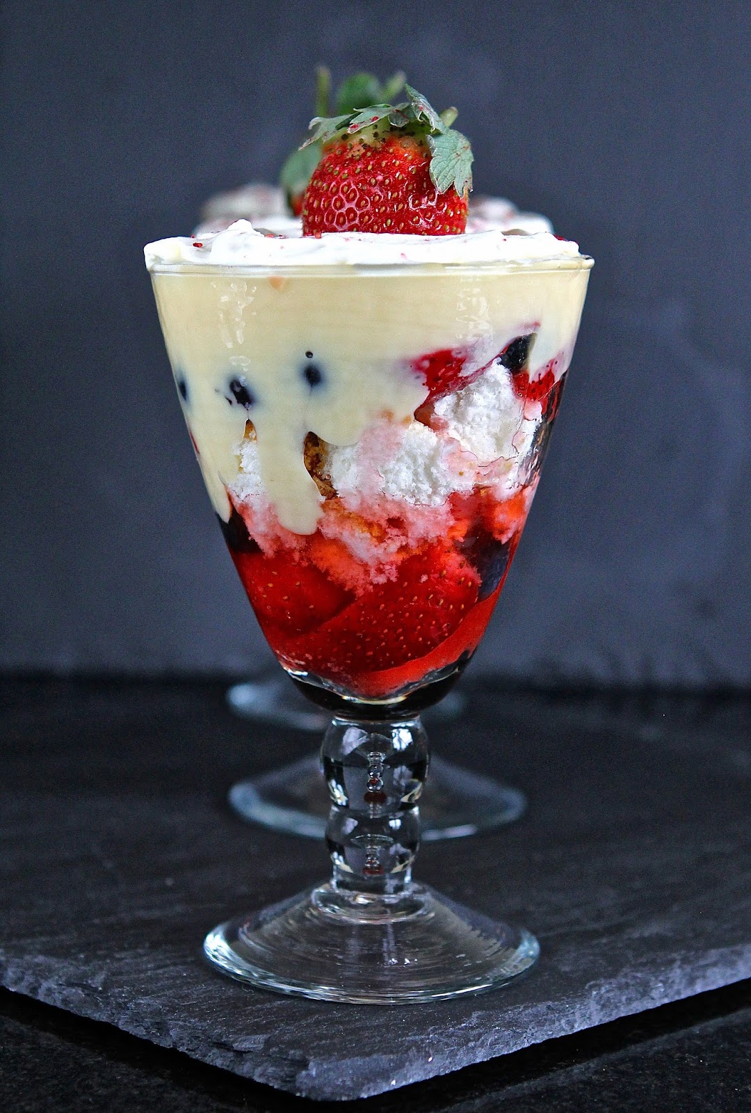 Gluten Free Alchemist 'Angelic' Strawberry & Cointreau Trifle (gluten
