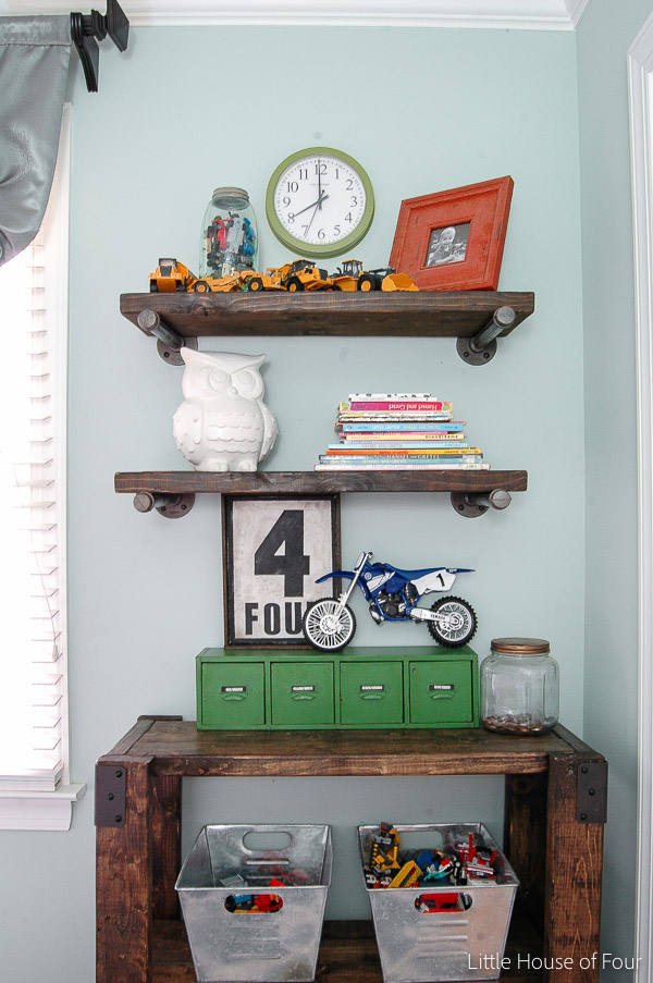 How to Build an Inexpensive Industrial 2x4 Shelving Unit Little House