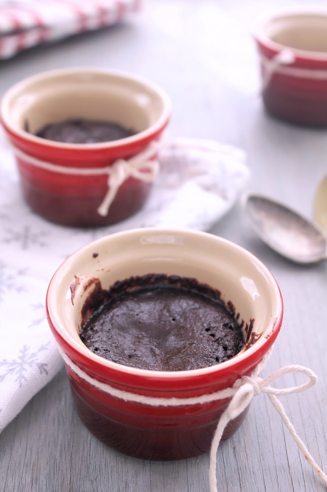 Cherry Tea Cakes: Hot Chocolate Mug Cake