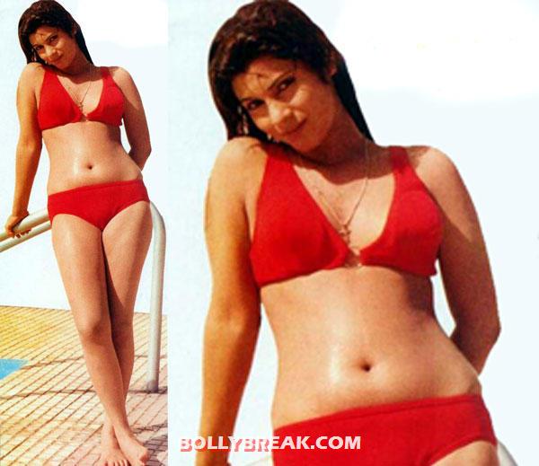 Dimple Kapadia in Bikini - (8) - Famous Bollywood Actresses in Bikini