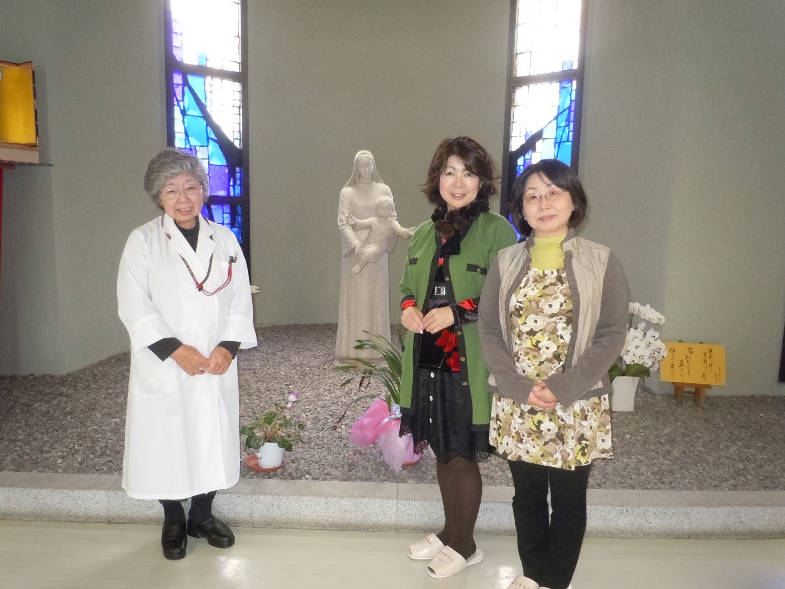 IPPO 旭市社会法人ロザリオの聖母会へ災害見舞い