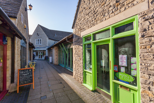 Shopping street in the Oxfordshire town of Witney in the Cotswolds by Martyn Ferry Photography