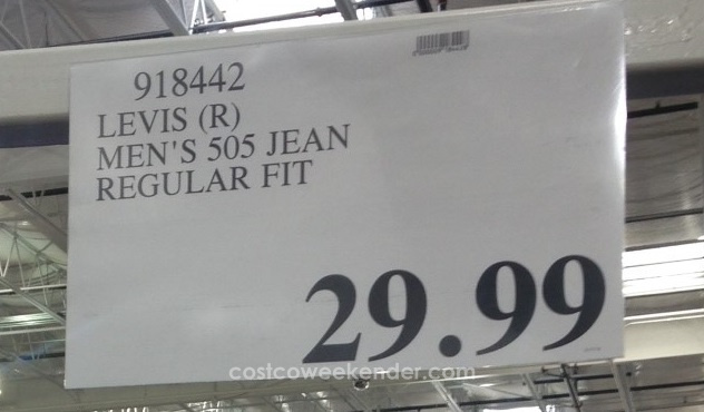 Levis Strauss Men's 505 Regular Fit Jeans | Costco Weekender