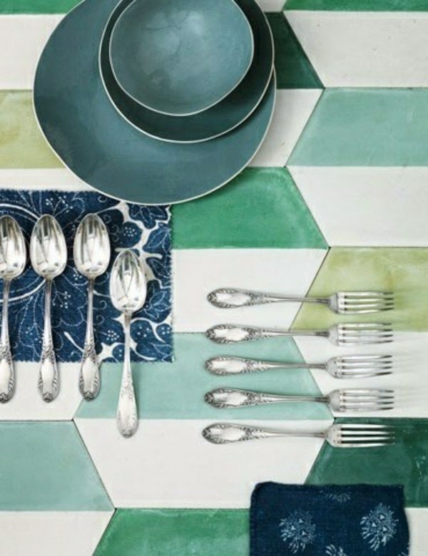 Color design in the living room and home furnishing trends 2015