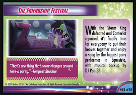 My Little Pony The Friendship Festival MLP the Movie Trading Card
